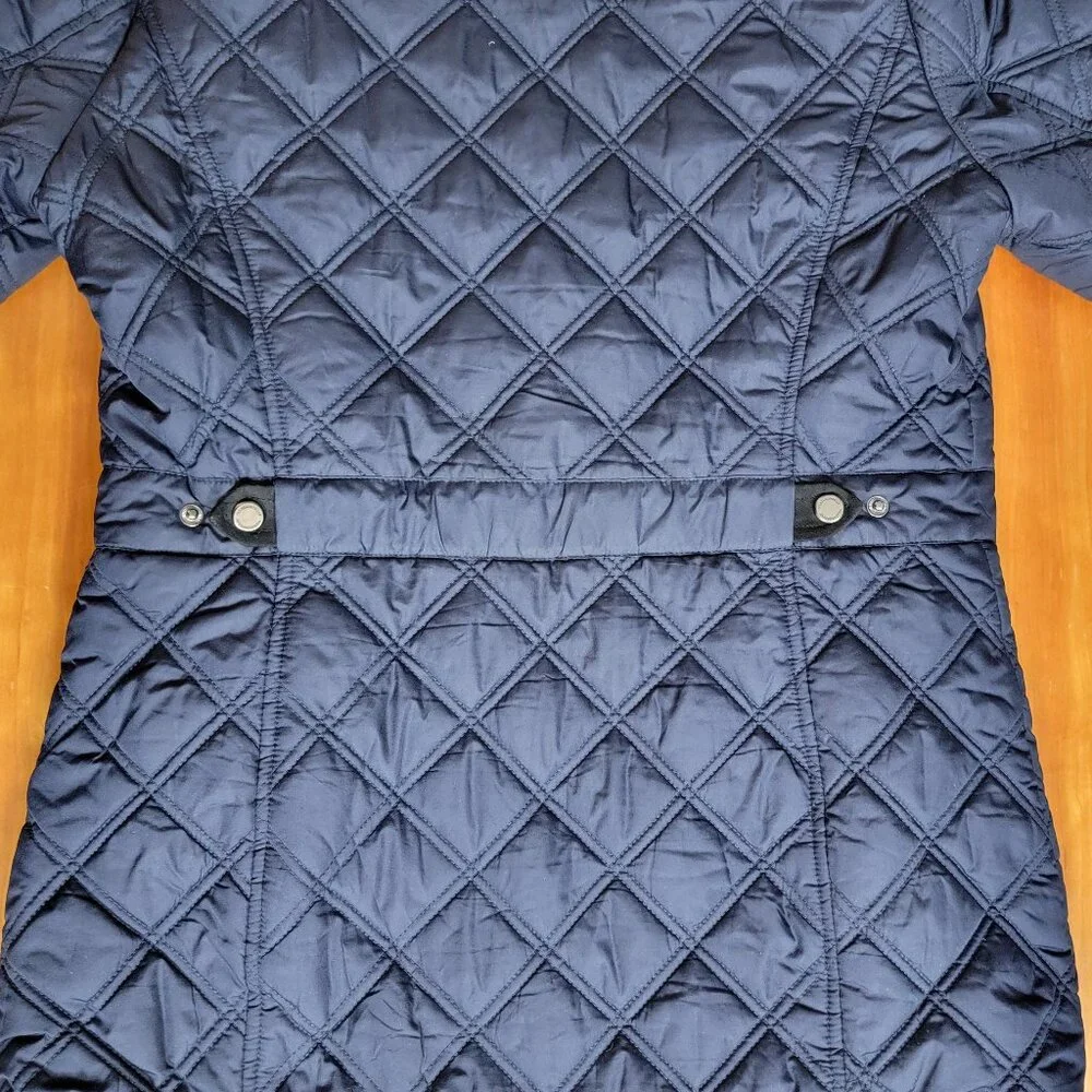 Weatherproof Women's Quilted Navy Jacket - S - Picture 9 of 12